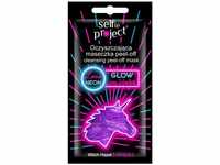 Selfie Project Cleansing Neon Peel-Off Mask #GlowInViolet, 10 ml