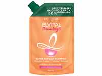 L'Oréal Paris Elvital Shampoo Nachfüllpack, Haarshampoo gegen Spliss, Für