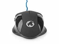 NEDIS Gaming Mouse - Verdrahtet - 1200/2400 / 4800/7200 DPI - Einstellbar DPI -