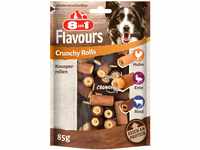 8in1 Flavours Crunchy Rolls Hunde-Snacks - knusprige Leckerlis für Hunde mit