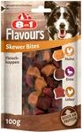 8in1 Flavours Skewer Bites Fleisch-Snacks - proteinreiche Hunde-Leckerlis mit
