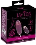 JAVIDA Rotating Love-Ball - erotisches Vibro-Ei f&uuml;r Frauen, Rotations-Funktion,
