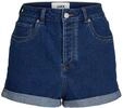 JJXX Women's JXHAZEL Mini HW AKM Shorts, Medium Blue Denim/Detail:AKM2A, XS