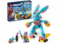 LEGO DREAMZzz Izzie und ihr Hase Bunchu Set, Baubares Kaninchen-Spielzeug mit