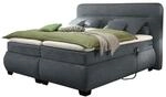 EVOLUTION 2 Boxspringbett 180x200 elektrisch verstellbar, Anthrazit - Bequemes