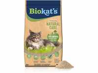 Biokat's Natural Care - Feine klumpende Katzenstreu aus nachwachsenden und