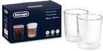 De'Longhi Gl&auml;ser Set DLSC318, 2 doppelwandige Thermogl&auml;ser mit Isolierfunktion f&uuml;r