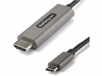 StarTech.com 1m USB-C auf HDMI Kabel 4K 60Hz mit HDR10 - Ultra HD Video Adapter...