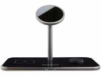 Intenso 3in1 Magnetic Wireless Charger MB13, kabellose & induktive Ladestation,
