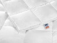 Irisette Daunendecke Nora extra warme Winterdecke mit Bezug aus 100% Baumwolle.