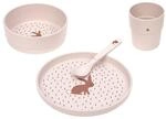 L&Auml;SSIG Kindergeschirr Set (Teller, Becher, Sch&auml;lchen, L&ouml;ffel) ohne Melamin,