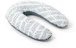 Doomoo Stillkissen Buddy, 180 cm, Bezug aus Bio-Baumwolle, Ethnic Petrol