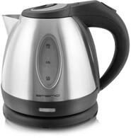 Emerio Wasserkocher Edelstahl, 1.2 Liter, 1500 Watt, 360&deg; Basis kabelgebunden...