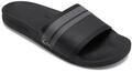 Quiksilver Rivi Slide - Slider Sandals for Men, Peeptoe Sandalen, Schwarz