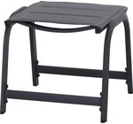Siena Garden Tesoro Hocker, Padded Alu matt-anthrazit, Ranotex&reg;-Gewebe...