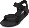 Camper Herren Match K100539 T-Spangen Sandalen, Schwarz 001, 44 EU