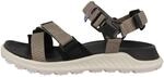 Ecco Damen EXOWRAP W 3S TEX Sandal, Moon Rock/Taupe, 42 EU