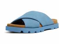 Camper Damen Brutus K201322 Flat Sandal, Blau 009, 37 EU