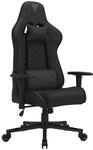 SENSE7 Gamingstuhl Ergonomisch Neigungswinkel Schwarz Stoffbezug 43-52 cm 