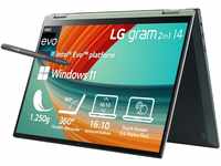 2023 LG gram 14 Zoll Ultralight 2-in-1 Convertible Notebook & Tablet - 1.250g...