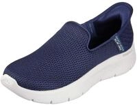 Skechers Damen Go Walk Flex Relish Sneakers, Navy Textile Trim, 35.5 EU