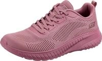 Skechers Damen Bobs Squad Chaos Face Off Sneakers, Raspberry Engineered Knit, 38 EU