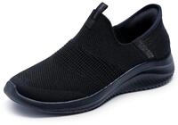 Skechers Hands Free Ultra Flex 3.0 Cozy Streak Damen-Sneaker, Schwarz, 35.5 EU