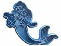 Cuticuter Ariel die Meerjungfrau Keksausstecher, blau