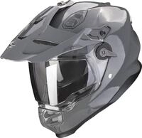 SCORPION ADF-9000 AIR SOLID Grey Trial XS