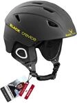 Black Crevice Skihelm Kitzb&uuml;hel, 9, 5 Gr&ouml;&szlig;en, BCR143764 (Schwarz/Gelb, L)