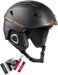 Black Crevice Skihelm Kitzb&uuml;hel, schwarz/orange, S