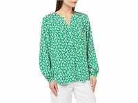 TOM TAILOR Damen 1035244 Bluse mit Muster, 31117 - Green Floral Design, 34