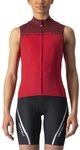 CASTELLI 4522066-649 VELOCISSIMA Sleeveless T-Shirt Women's Rote/Bordeaux