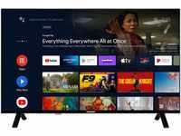 Telefunken Android TV 43 Zoll Fernseher (4K UHD Smart TV, HDR Dolby Vision,
