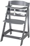 roba Babyhochstuhl Sit Up Flex - Mitwachsender Hochstuhl aus Holz - Verstellbarer