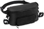 hauck Pushchair Hip Bag, Black - Gro&szlig;e 2in1 Bauchtasche & Kinderwagen Organizer mit