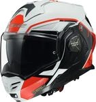 LS2, Klapphelm Motorrad ADVANT X METRYK White Red, S