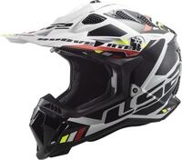 LS2 motocrosshelme Subverter Stomp wei&szlig; schwarz 06 XXL