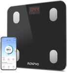 RENPHO Personenwaage Digital mit APP 180 kg, Waage Personen mit K&ouml;rperfett und