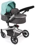 Puppenwagen Yolo, 2in1 Kombipuppenwagen f&uuml;r Kinder von 4 bis 8 Jahren, Melange