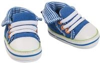 Heless 447 - Sneaker f&uuml;r Puppen, blau, Gr&ouml;&szlig;e 38 - 45 cm