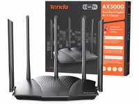 Tenda RX12 Pro Wi-Fi 6 WLAN Router(AX3000 Dualband 5GHz: 2402Mbps+2,4 GHz: