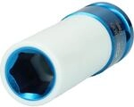 KS Tools 515.2017 1/2" Alu-Felgen Kraft-Stecknuss, lang, 17mm