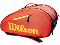 Wilson Padel-Tasche für Kinder und Jugendliche, Für bis zu 4 Schläger,