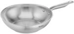 Tefal Virtuoso Wokpfanne Induktion 28 cm, unversiegelt, geb&uuml;rstetes Finish,