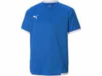 PUMA Unisex Kinder Teamliga Jersey Jr Shirt, Electric Blue Lemonade-puma White,...