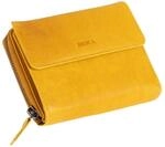 MIKA 42172 - Damengeldb&ouml;rse aus Echt Leder, Portemonnaie im Hochformat, Geldbeutel