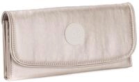 Kipling MONEY LAND Gro&szlig;e Geldb&ouml;rse, Metallic Glow (Silber)