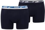 Puma Herren Multi Logo Boxer Unterw&auml;sche, Peacoat, M EU