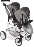 Bayer Chic 2000-Puppenwagen Twinny, Zwillingspuppenwagen f&uuml;r Zwei Puppen,